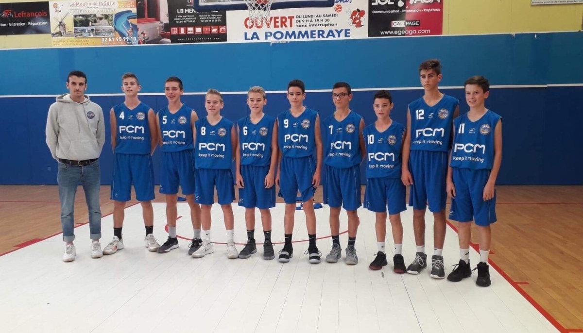 Basketball team in Maine & Loire