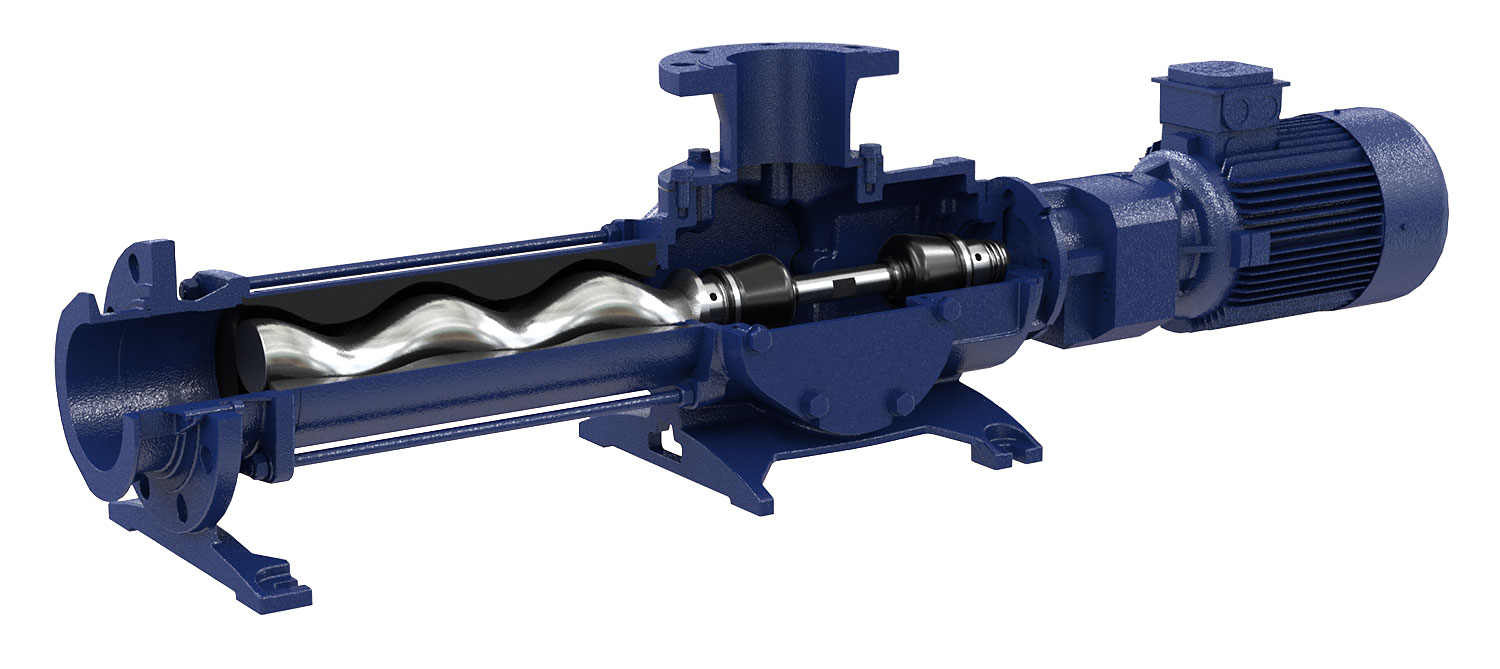 PCM MX Pompes PCP avec maintenance en place PCM