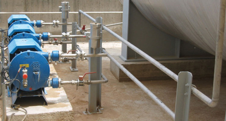 Delasco™ peristaltic pump on customer site –DL18 Series