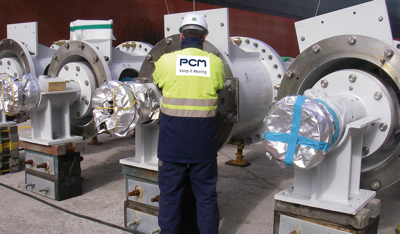 PCM Deepwell vertical pump  (32m lenght) for FPSO (Nigeria)