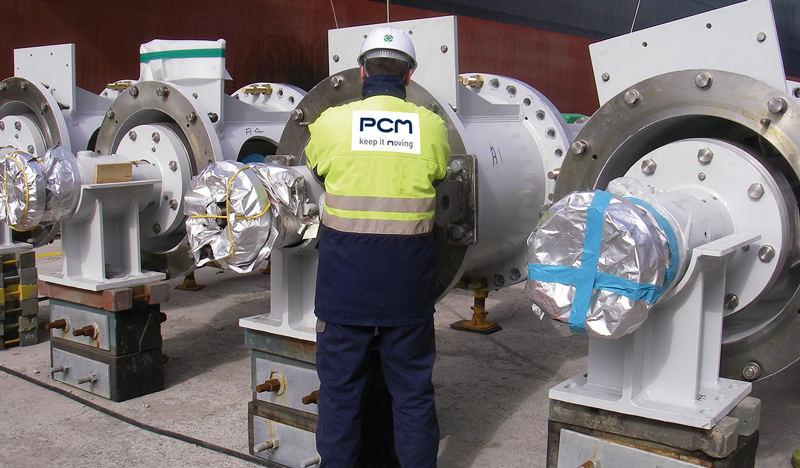 PCM Deepwell vertical pump (32m lenght) for FPSO (Nigeria)