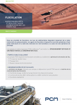 Fiche application flocculation