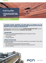 Application sheet flocculation mining