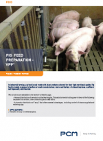 Application sheet pig feed preparation