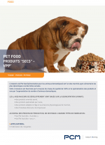 Fiche application pet food secs