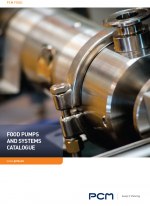 Cover photo of the PCM Food pumps and Equipment Catalogue