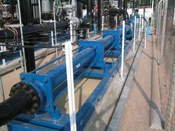 PCM Multiphase Booster-Pumpe am Brunnen Sirikit, Thailand