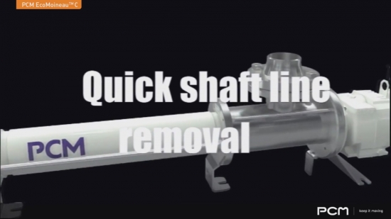 PCM EcoMoineau™C video – Easy shaftline removal